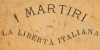 1885 - I Martiri di Gioi e di Cardile per la libertà