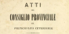 1874 - Atti del Consiglio Provinciale - Principato Citeriore